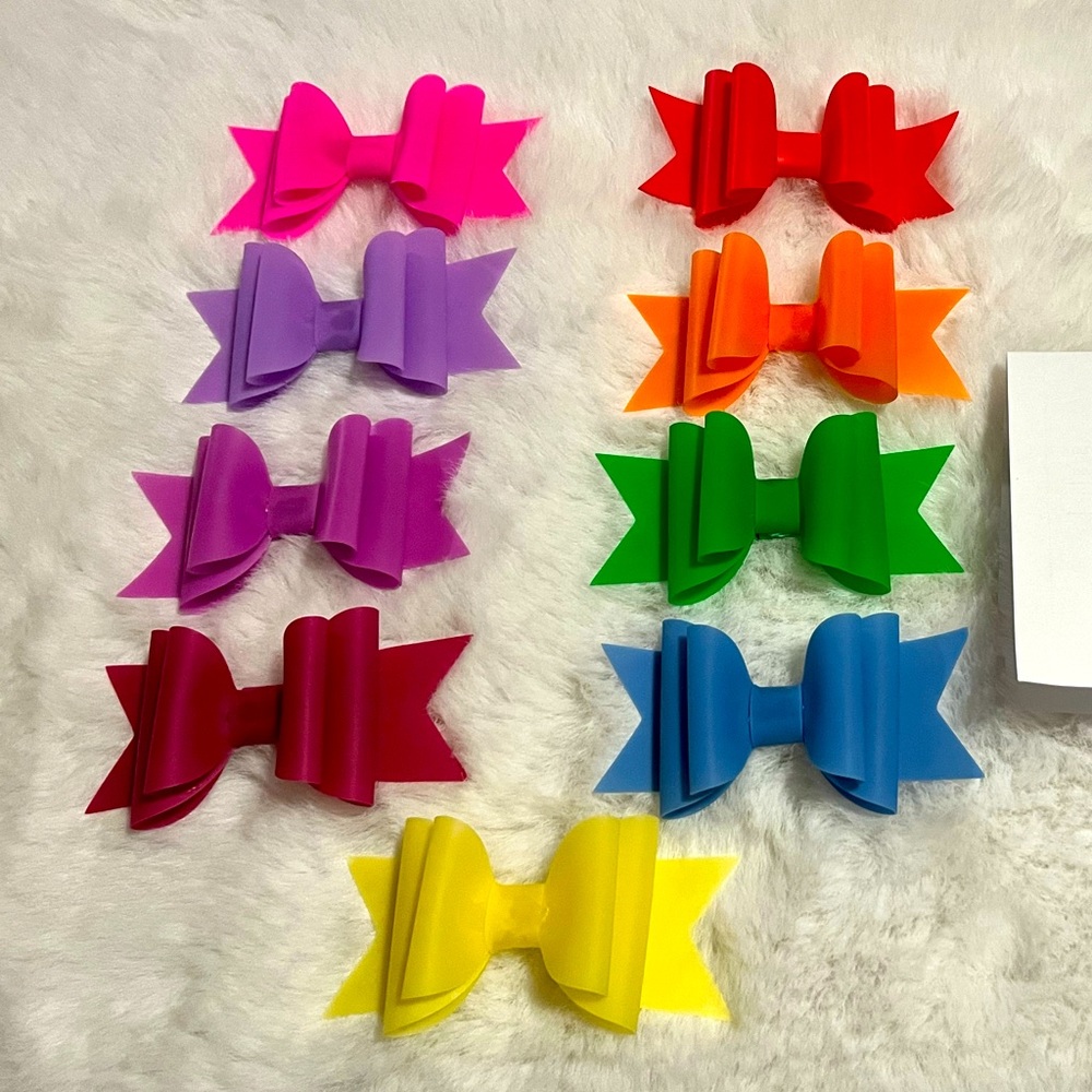 Starbucks Jelly bow toppers